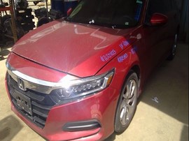 2018 HONDA ACCORD, RED, 1.5L, TURBO, AT,  A25103